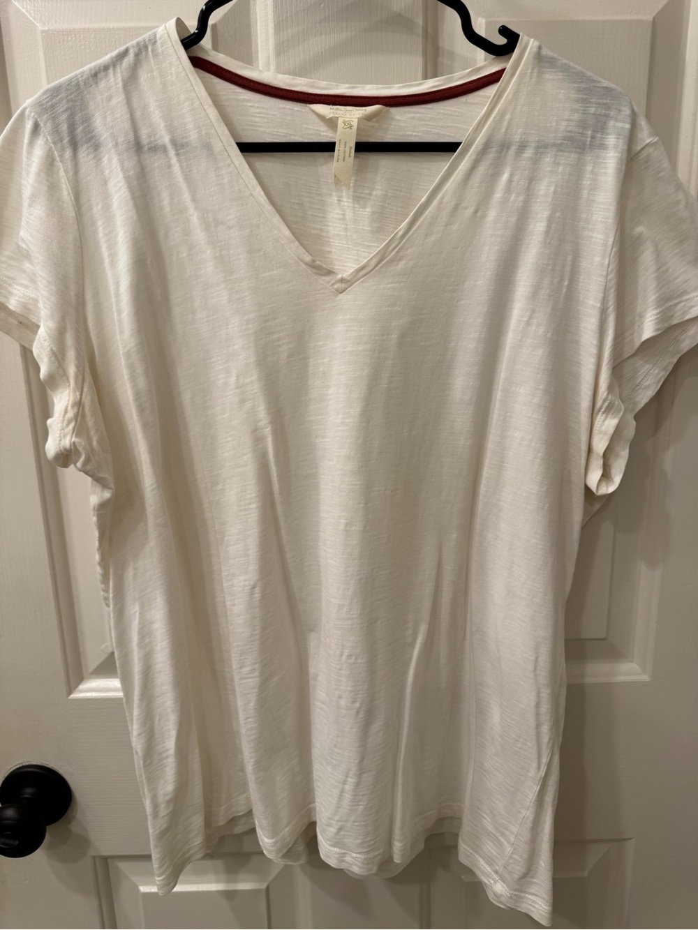 Matilda Jane Cream V-Neck Short Sleeve Tee